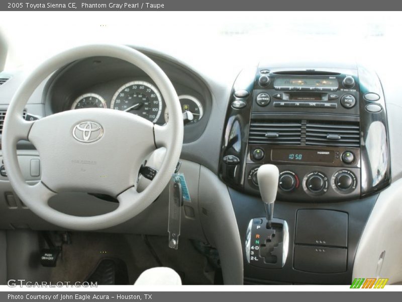 Phantom Gray Pearl / Taupe 2005 Toyota Sienna CE