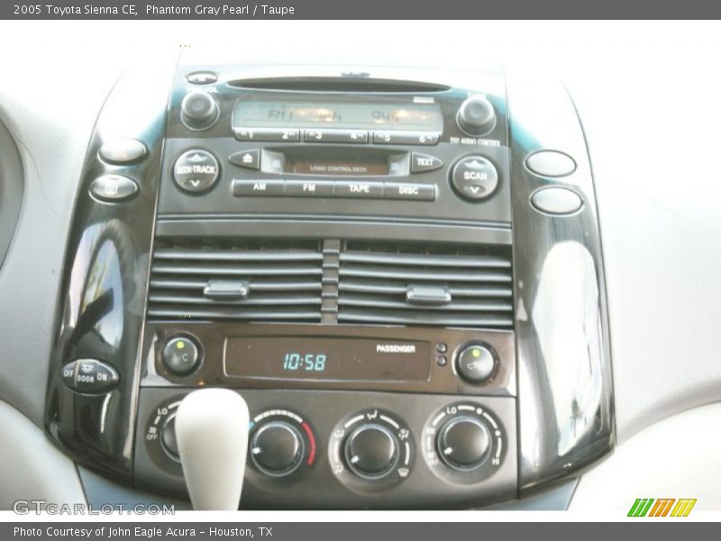 Phantom Gray Pearl / Taupe 2005 Toyota Sienna CE