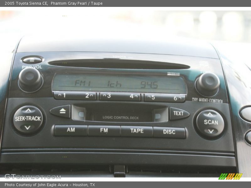 Phantom Gray Pearl / Taupe 2005 Toyota Sienna CE