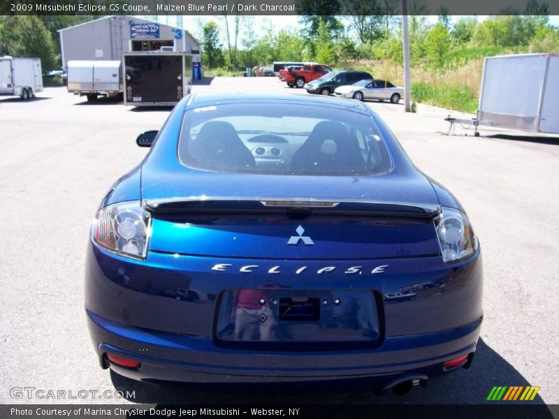 Maizen Blue Pearl / Dark Charcoal 2009 Mitsubishi Eclipse GS Coupe