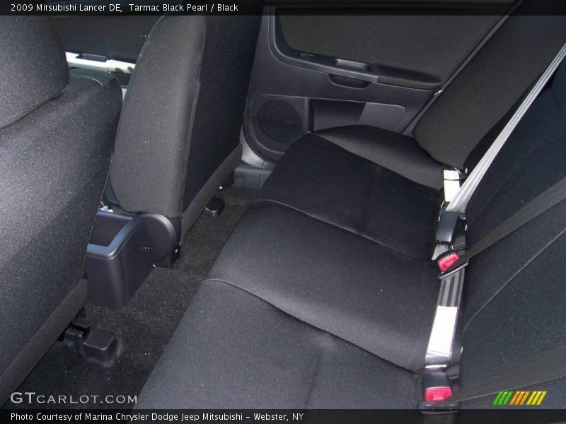Tarmac Black Pearl / Black 2009 Mitsubishi Lancer DE