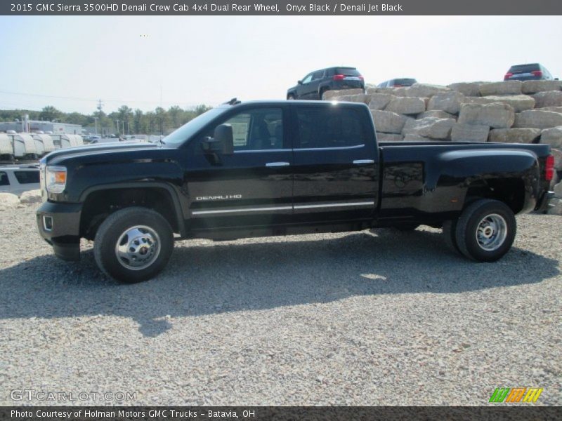 Onyx Black / Denali Jet Black 2015 GMC Sierra 3500HD Denali Crew Cab 4x4 Dual Rear Wheel