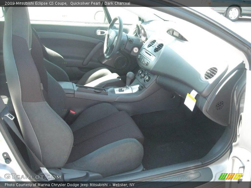 Quicksilver Pearl / Dark Charcoal 2009 Mitsubishi Eclipse GS Coupe