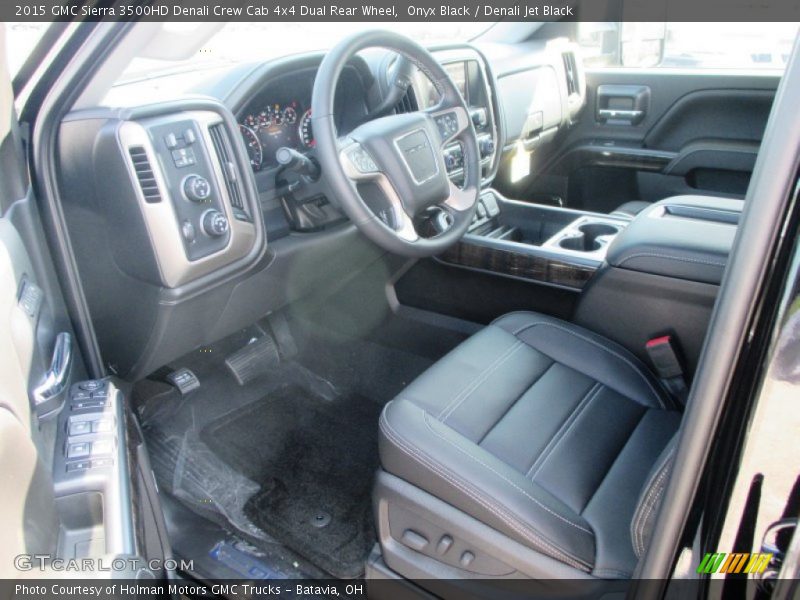 Onyx Black / Denali Jet Black 2015 GMC Sierra 3500HD Denali Crew Cab 4x4 Dual Rear Wheel