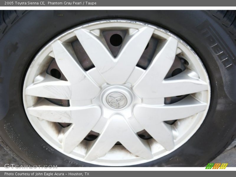 Phantom Gray Pearl / Taupe 2005 Toyota Sienna CE