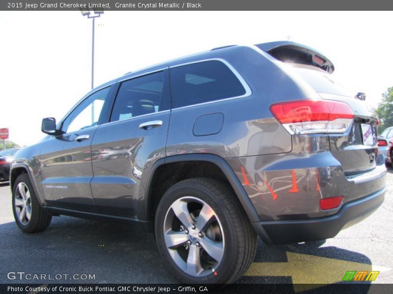 Granite Crystal Metallic / Black 2015 Jeep Grand Cherokee Limited