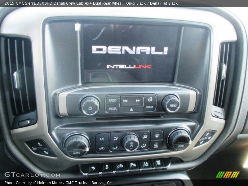 Onyx Black / Denali Jet Black 2015 GMC Sierra 3500HD Denali Crew Cab 4x4 Dual Rear Wheel