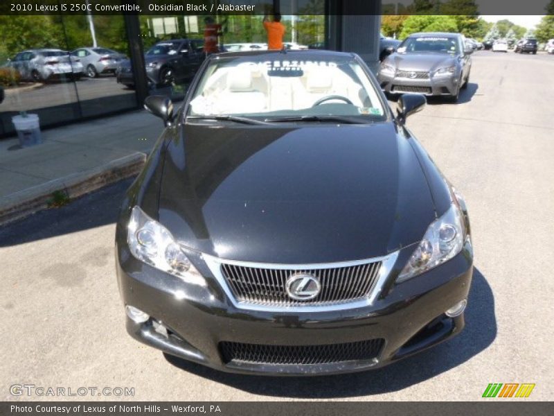 Obsidian Black / Alabaster 2010 Lexus IS 250C Convertible