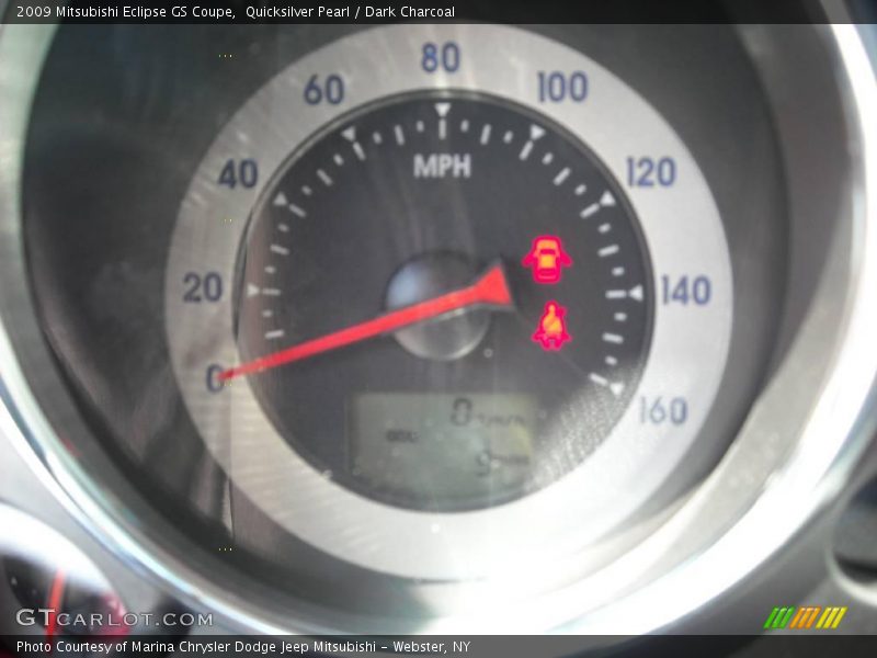 Quicksilver Pearl / Dark Charcoal 2009 Mitsubishi Eclipse GS Coupe