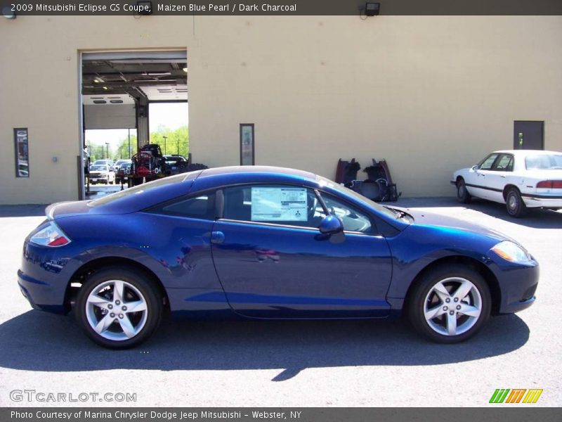 Maizen Blue Pearl / Dark Charcoal 2009 Mitsubishi Eclipse GS Coupe