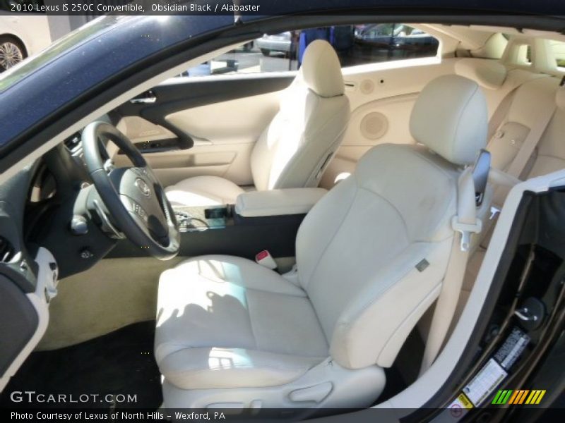 Obsidian Black / Alabaster 2010 Lexus IS 250C Convertible
