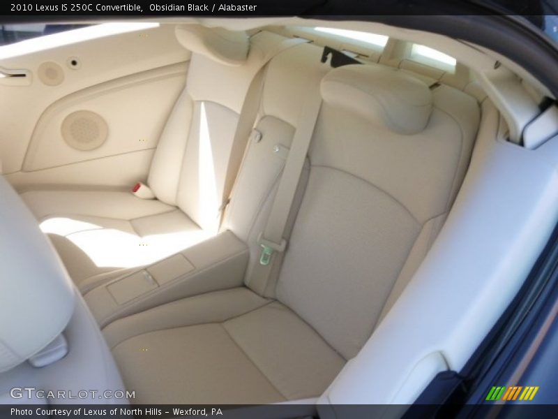 Obsidian Black / Alabaster 2010 Lexus IS 250C Convertible