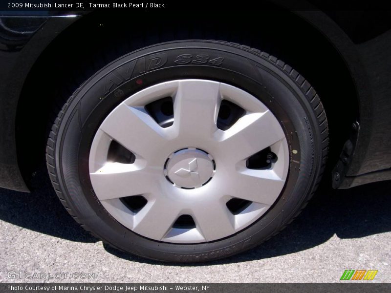 Tarmac Black Pearl / Black 2009 Mitsubishi Lancer DE