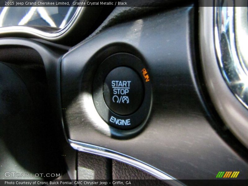 Granite Crystal Metallic / Black 2015 Jeep Grand Cherokee Limited