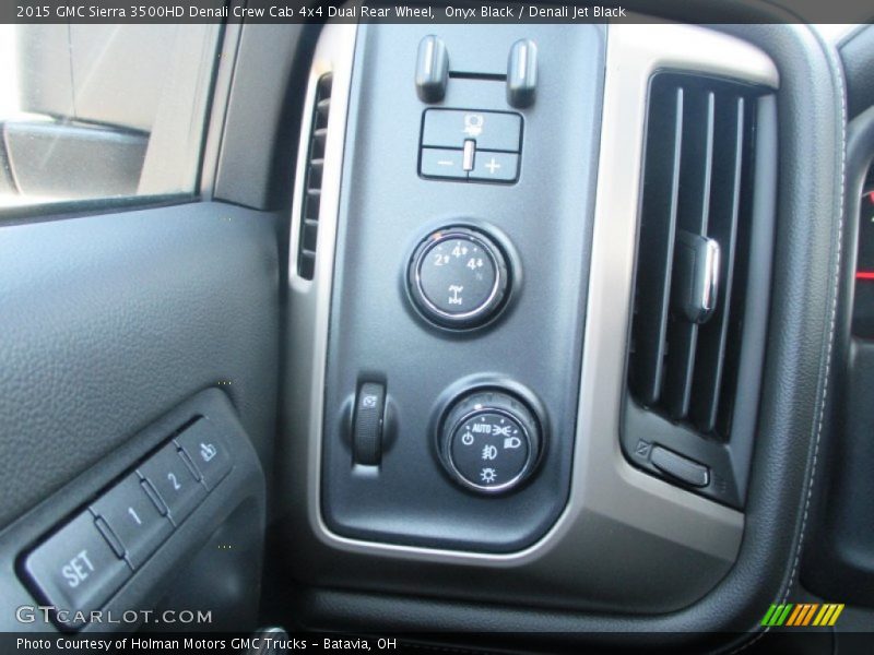 Onyx Black / Denali Jet Black 2015 GMC Sierra 3500HD Denali Crew Cab 4x4 Dual Rear Wheel