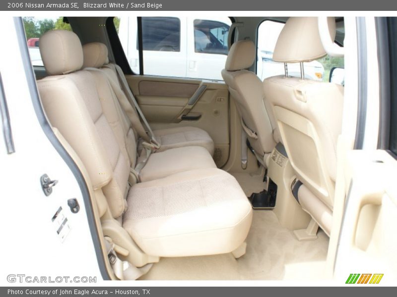 Blizzard White / Sand Beige 2006 Nissan Armada SE