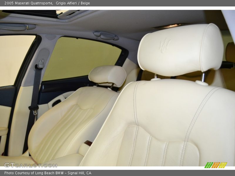 Grigio Alfieri / Beige 2005 Maserati Quattroporte