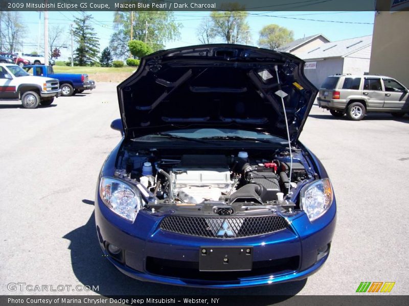 Maizen Blue Pearl / Dark Charcoal 2009 Mitsubishi Eclipse GS Coupe