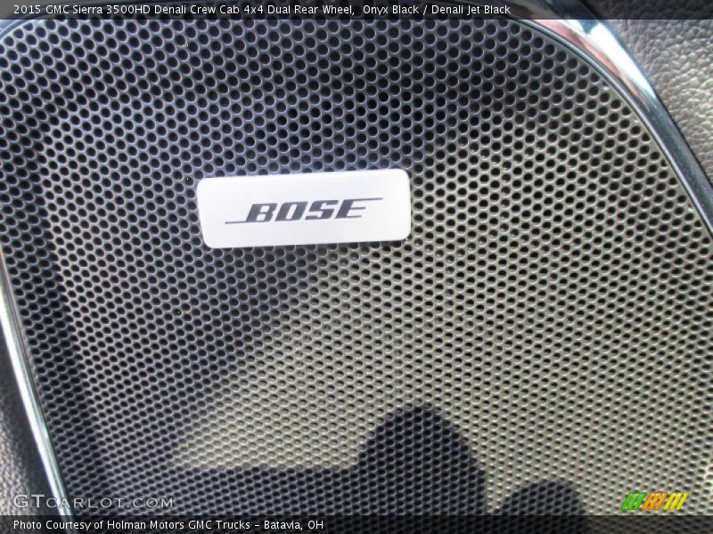Onyx Black / Denali Jet Black 2015 GMC Sierra 3500HD Denali Crew Cab 4x4 Dual Rear Wheel
