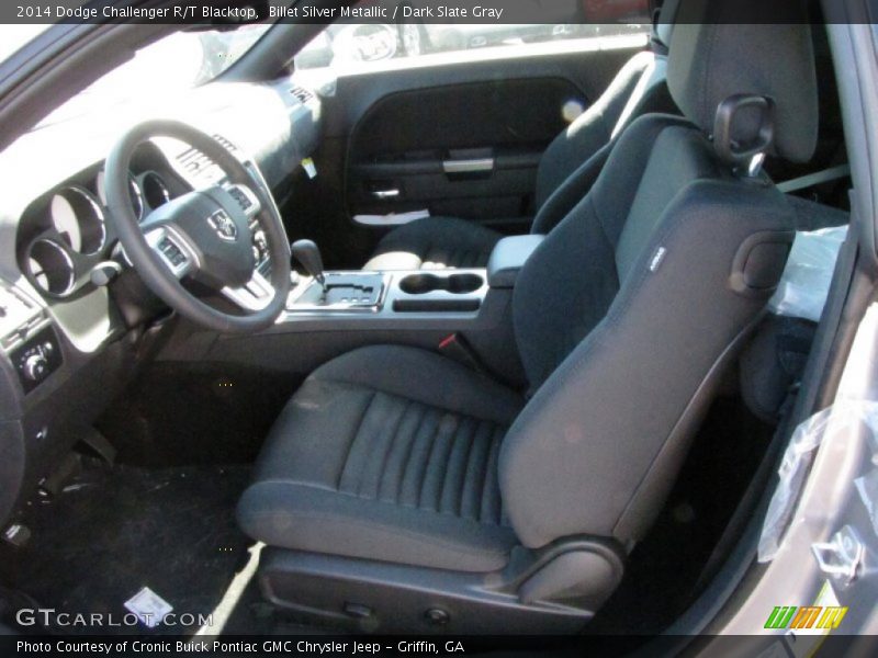 Billet Silver Metallic / Dark Slate Gray 2014 Dodge Challenger R/T Blacktop