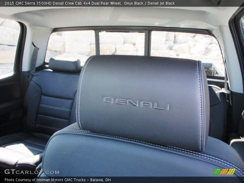 Onyx Black / Denali Jet Black 2015 GMC Sierra 3500HD Denali Crew Cab 4x4 Dual Rear Wheel
