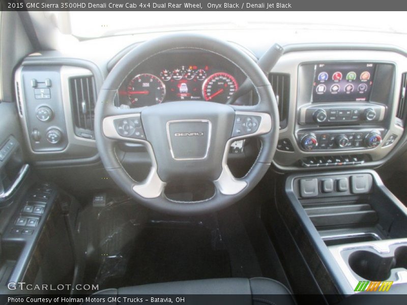 Onyx Black / Denali Jet Black 2015 GMC Sierra 3500HD Denali Crew Cab 4x4 Dual Rear Wheel