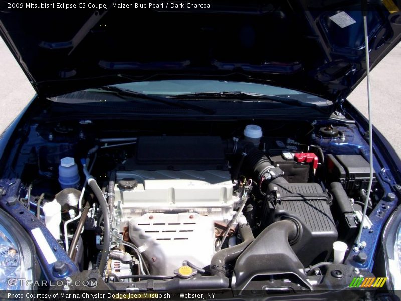 Maizen Blue Pearl / Dark Charcoal 2009 Mitsubishi Eclipse GS Coupe