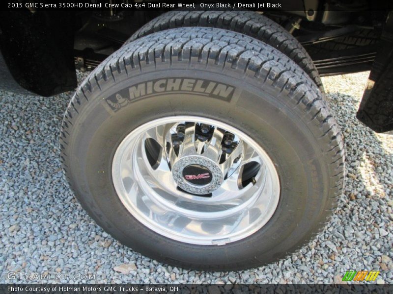 Onyx Black / Denali Jet Black 2015 GMC Sierra 3500HD Denali Crew Cab 4x4 Dual Rear Wheel
