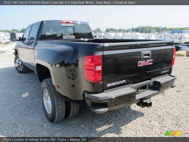 Onyx Black / Denali Jet Black 2015 GMC Sierra 3500HD Denali Crew Cab 4x4 Dual Rear Wheel