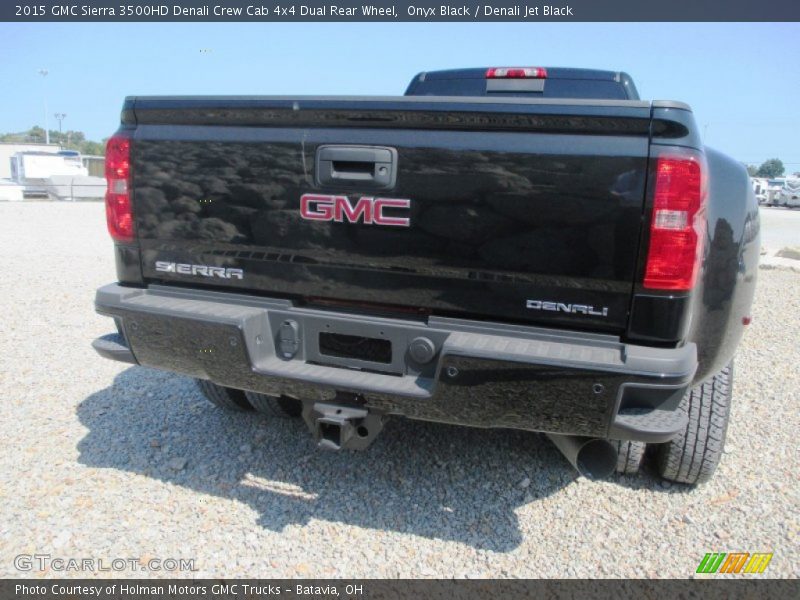 Onyx Black / Denali Jet Black 2015 GMC Sierra 3500HD Denali Crew Cab 4x4 Dual Rear Wheel