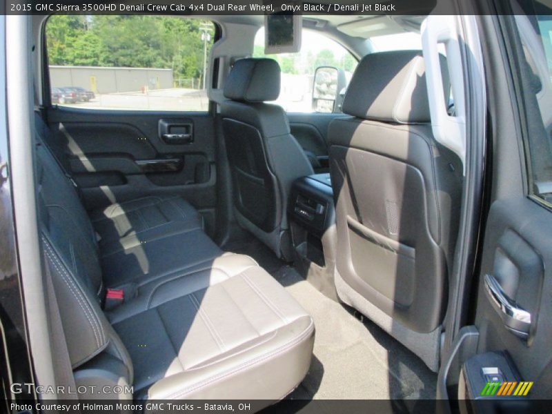 Onyx Black / Denali Jet Black 2015 GMC Sierra 3500HD Denali Crew Cab 4x4 Dual Rear Wheel