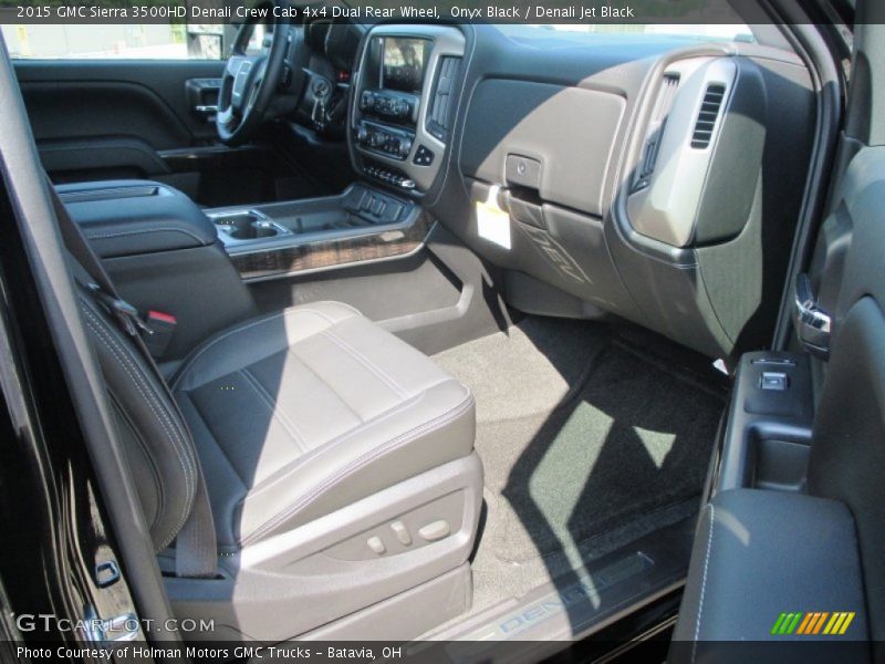 Onyx Black / Denali Jet Black 2015 GMC Sierra 3500HD Denali Crew Cab 4x4 Dual Rear Wheel