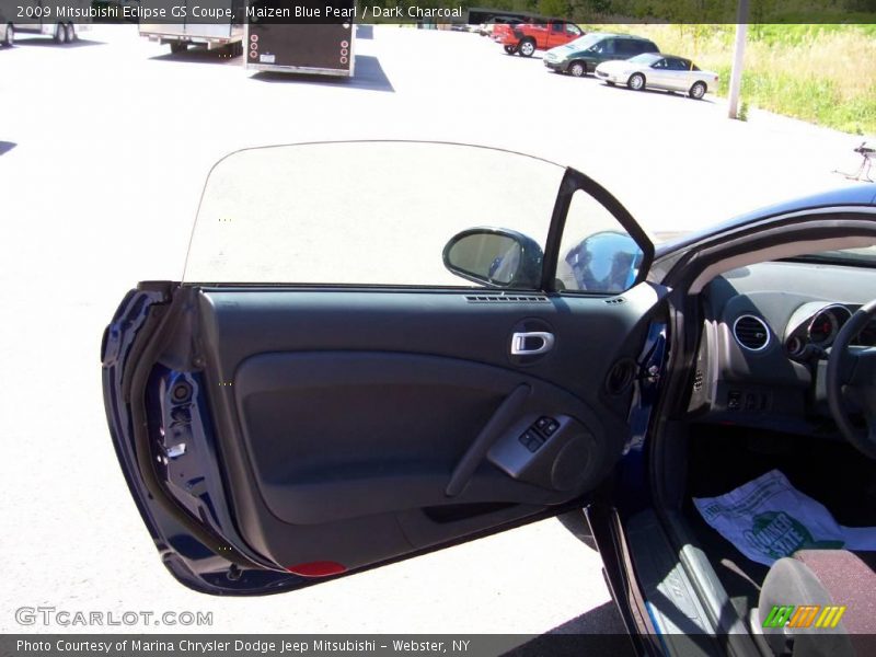 Maizen Blue Pearl / Dark Charcoal 2009 Mitsubishi Eclipse GS Coupe