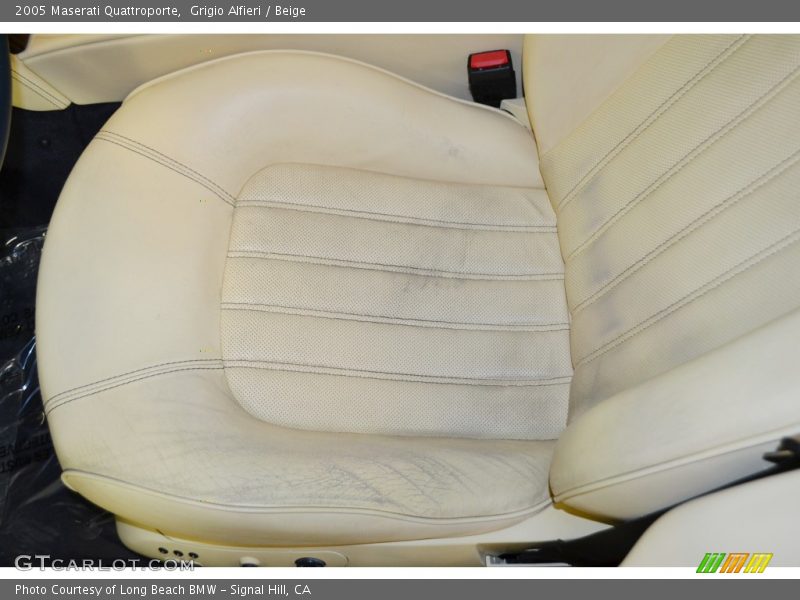 Grigio Alfieri / Beige 2005 Maserati Quattroporte