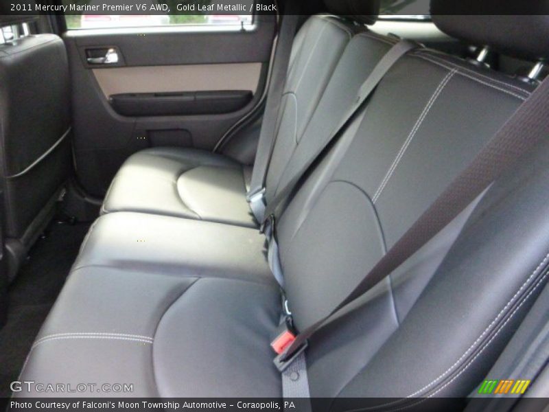 Gold Leaf Metallic / Black 2011 Mercury Mariner Premier V6 AWD