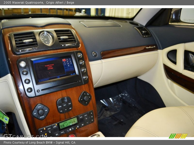 Grigio Alfieri / Beige 2005 Maserati Quattroporte