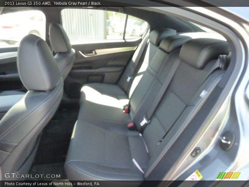 Nebula Gray Pearl / Black 2013 Lexus GS 350 AWD