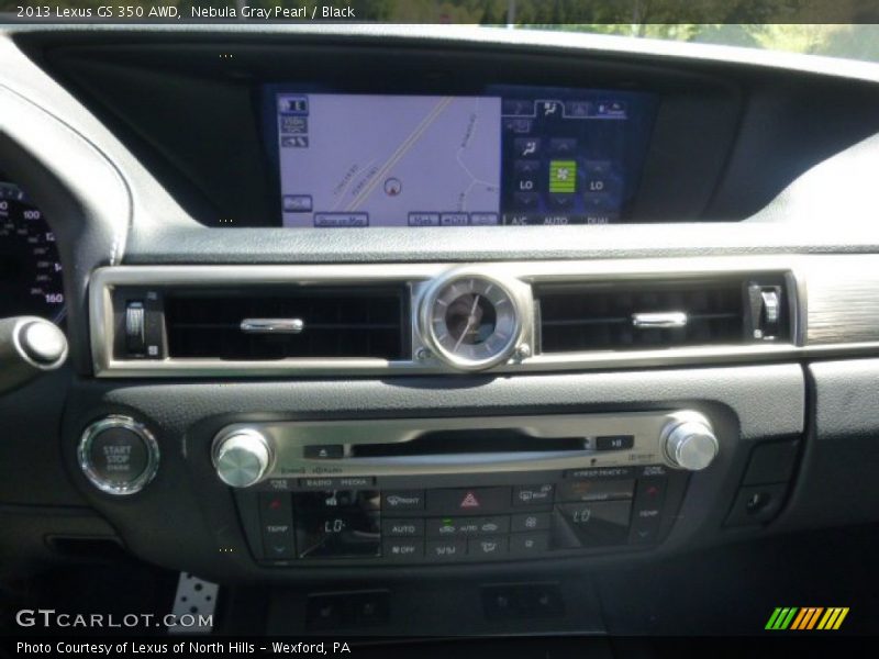Nebula Gray Pearl / Black 2013 Lexus GS 350 AWD