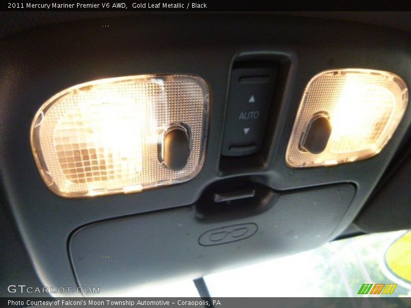Gold Leaf Metallic / Black 2011 Mercury Mariner Premier V6 AWD