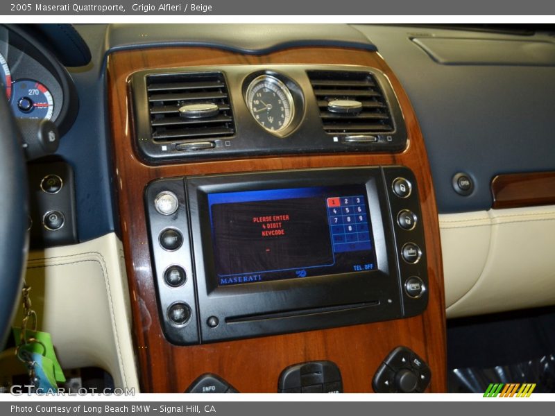 Grigio Alfieri / Beige 2005 Maserati Quattroporte