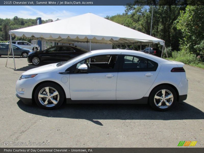 Summit White / Jet Black/Dark Accents 2015 Chevrolet Volt