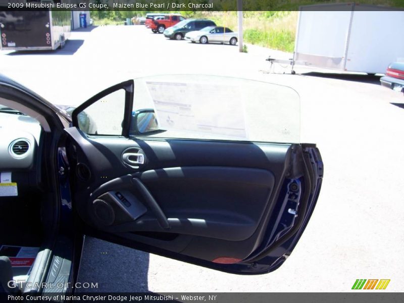 Maizen Blue Pearl / Dark Charcoal 2009 Mitsubishi Eclipse GS Coupe