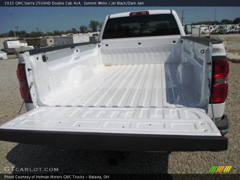 Summit White / Jet Black/Dark Ash 2015 GMC Sierra 2500HD Double Cab 4x4