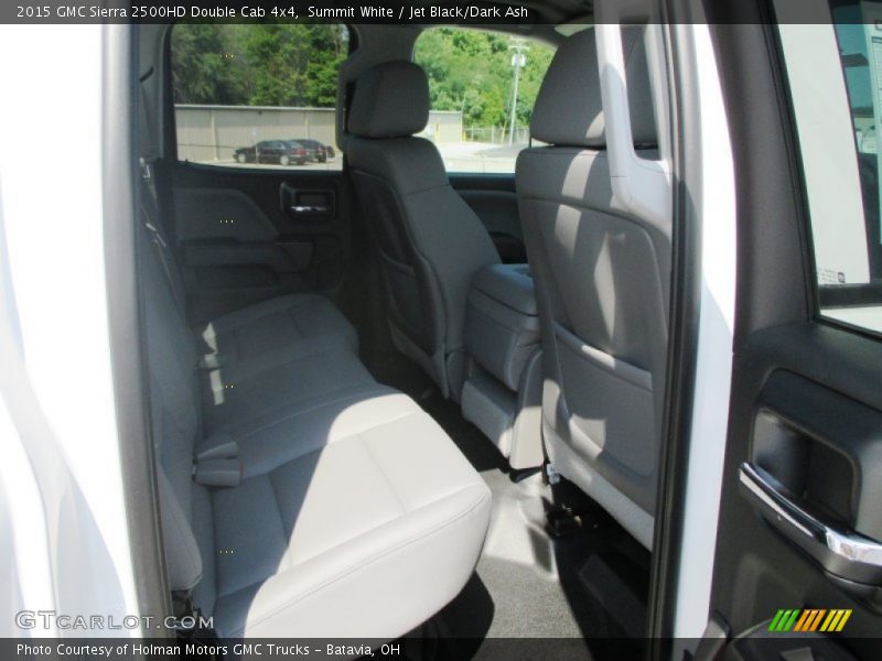 Summit White / Jet Black/Dark Ash 2015 GMC Sierra 2500HD Double Cab 4x4