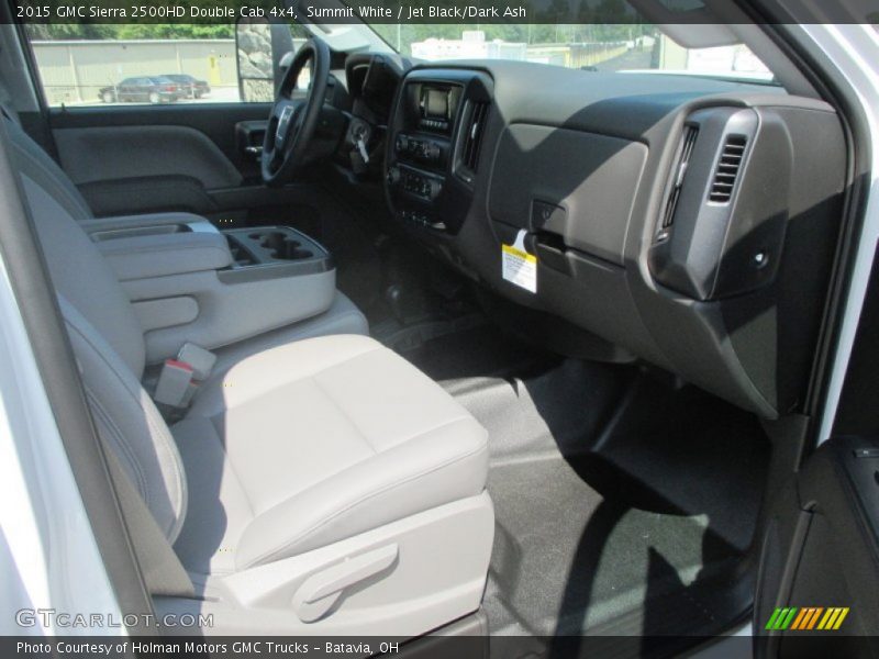 Summit White / Jet Black/Dark Ash 2015 GMC Sierra 2500HD Double Cab 4x4