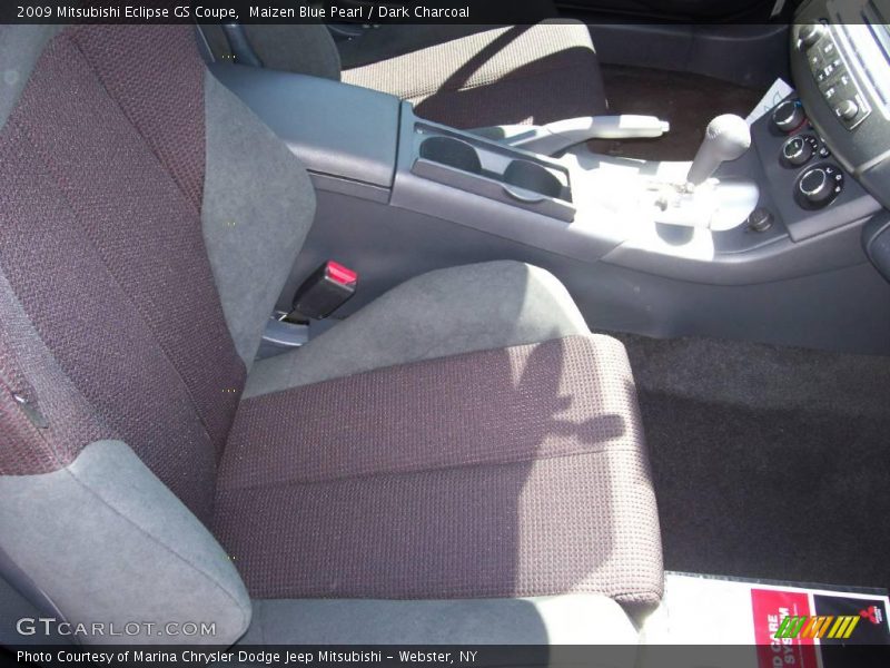 Maizen Blue Pearl / Dark Charcoal 2009 Mitsubishi Eclipse GS Coupe