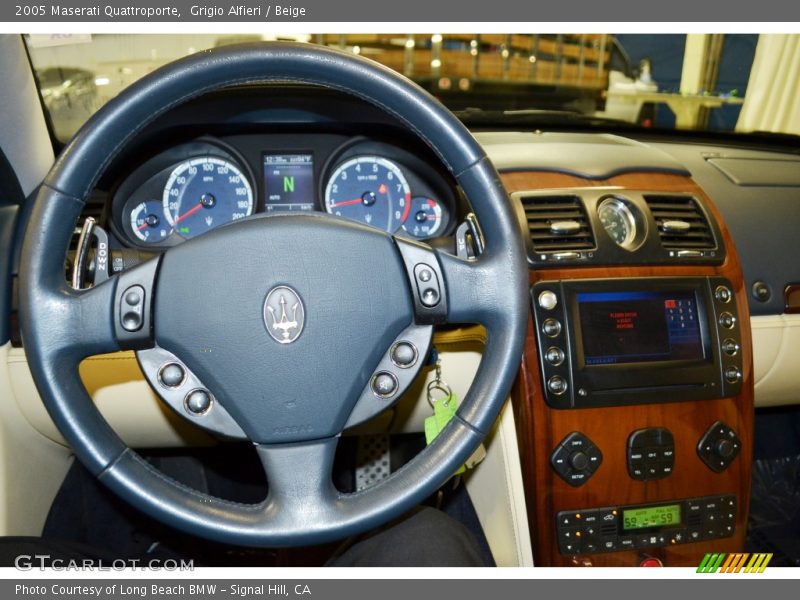 Grigio Alfieri / Beige 2005 Maserati Quattroporte