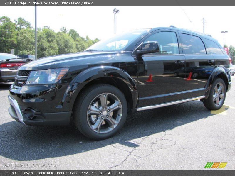 Pitch Black / Black 2015 Dodge Journey Crossroad