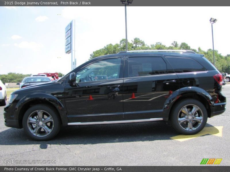 Pitch Black / Black 2015 Dodge Journey Crossroad