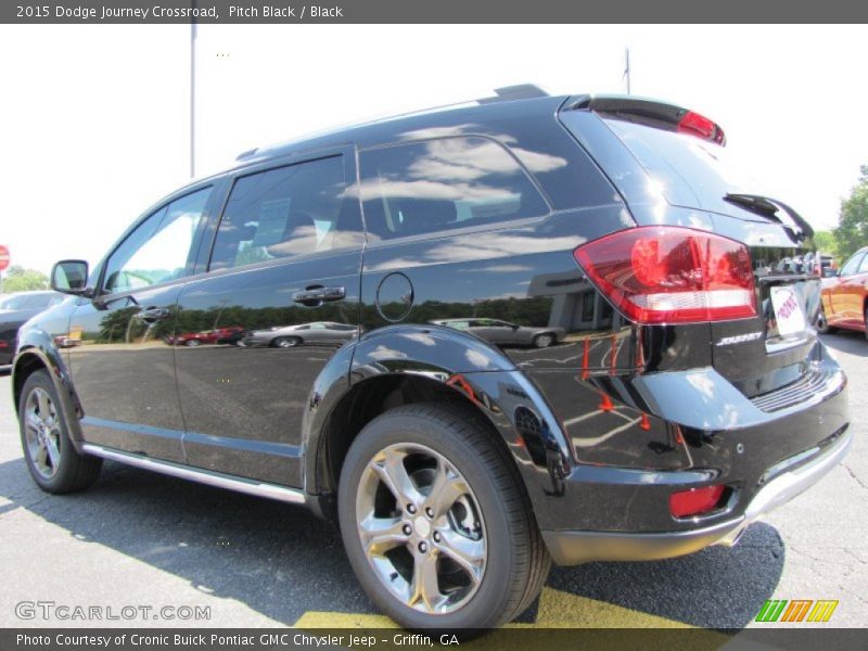 Pitch Black / Black 2015 Dodge Journey Crossroad